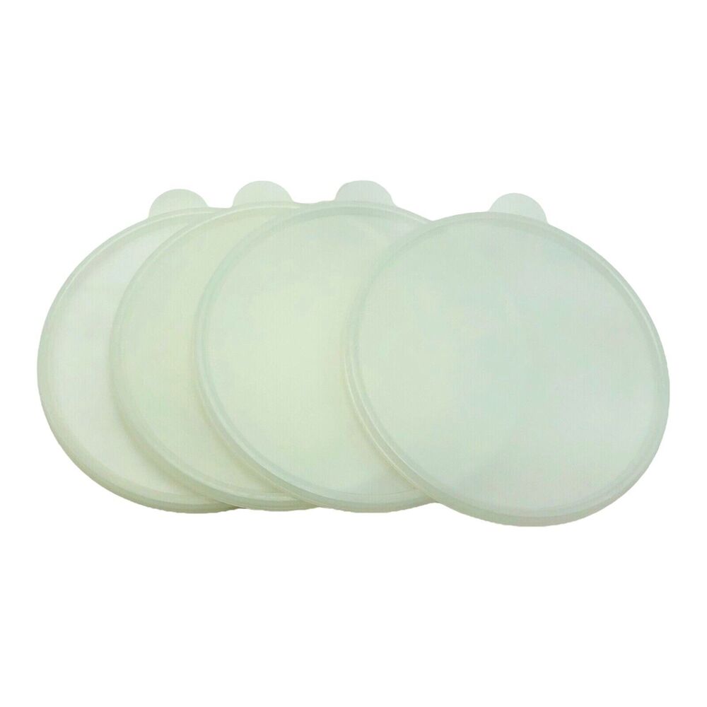 Vintage Tupperware Lid 2577-A Small Seal P Round Replacement Sheer SINGLE 6.5"